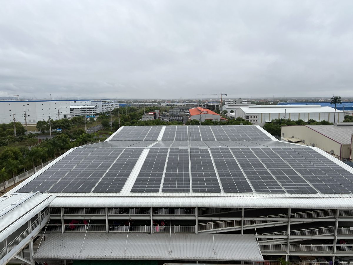 Nami Solar completed 1.1 MWp rooftop solar installation for Regina Miracle International